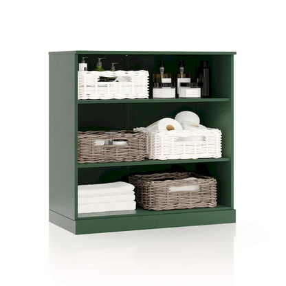 Meuble de salle de bain Palace Imports 32 pouces en bois massif 100 % avec étagères réglables