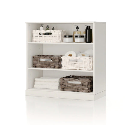 Meuble de salle de bain Palace Imports 32 pouces en bois massif 100 % avec étagères réglables