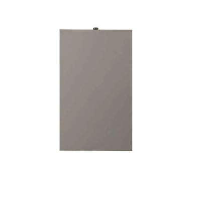 Table d'appoint rectangulaire en bois de 58 cm (23 po) avec deux étagères de rangement et un tiroir, idéale pour le salon - Dimensions : 33 cm (13 po) L x 56 cm (22 po) l x 58 cm (23 po) H