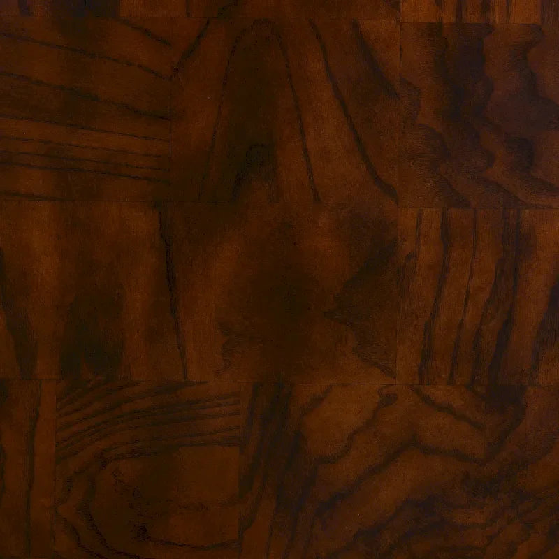 Lit à baldaquin traditionnel Eugene en bois massif cerisier foncé avec détails sculptés, de la marque Furniture of America
