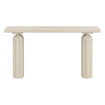 Console longue de 60 pouces, table d'appoint pour entrée, salon ou couloir