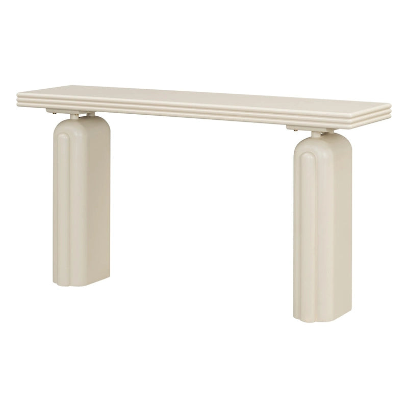 Console longue de 60 pouces, table d'appoint pour entrée, salon ou couloir