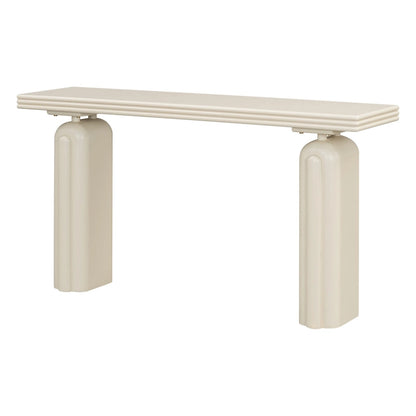 Console longue de 60 pouces, table d'appoint pour entrée, salon ou couloir