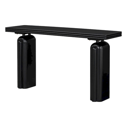 Console longue de 60 pouces, table d'appoint pour entrée, salon ou couloir