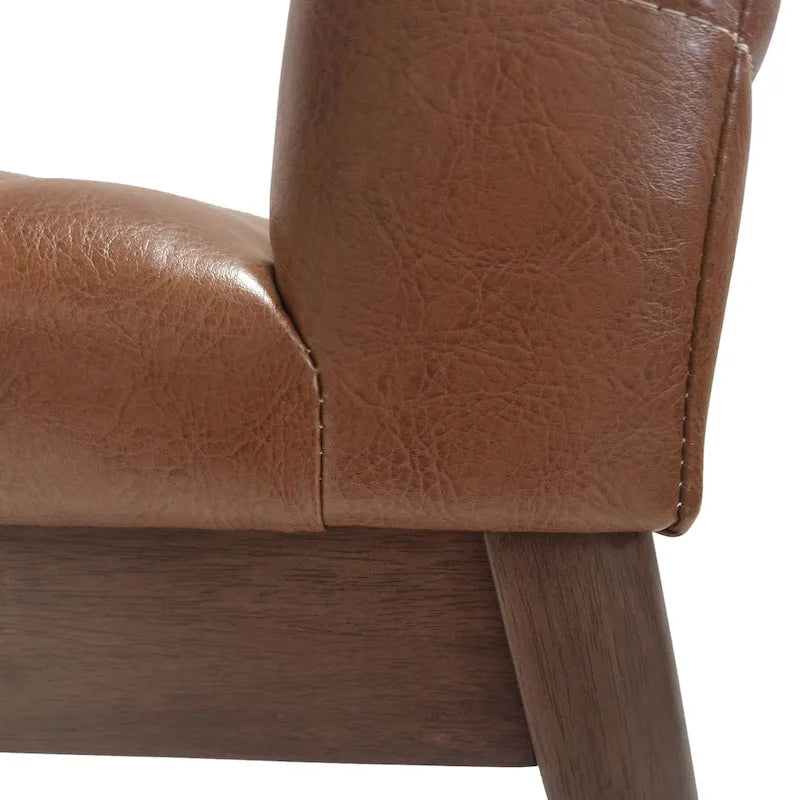 Chaises de salle à manger élégantes et rembourrées avec pieds en caoutchouc, lot de 2, pour une expérience culinaire raffinée