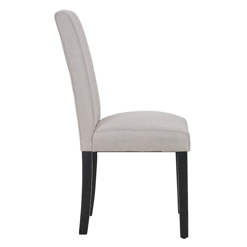 Ensemble de 4 chaises de salle à manger rembourrées Parson Classic, chaises Parson modernes de 37 pouces