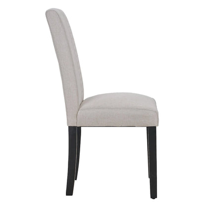 Ensemble de 4 chaises de salle à manger rembourrées Parson Classic, chaises Parson modernes de 37 pouces