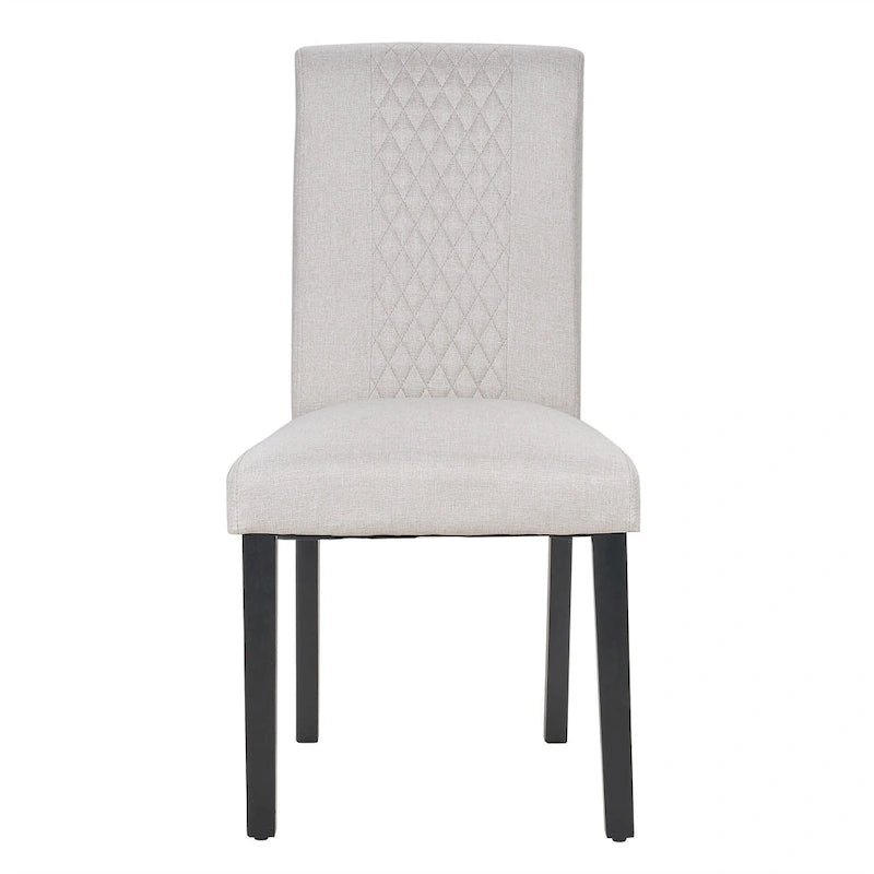 Ensemble de 4 chaises de salle à manger rembourrées Parson Classic, chaises Parson modernes de 37 pouces