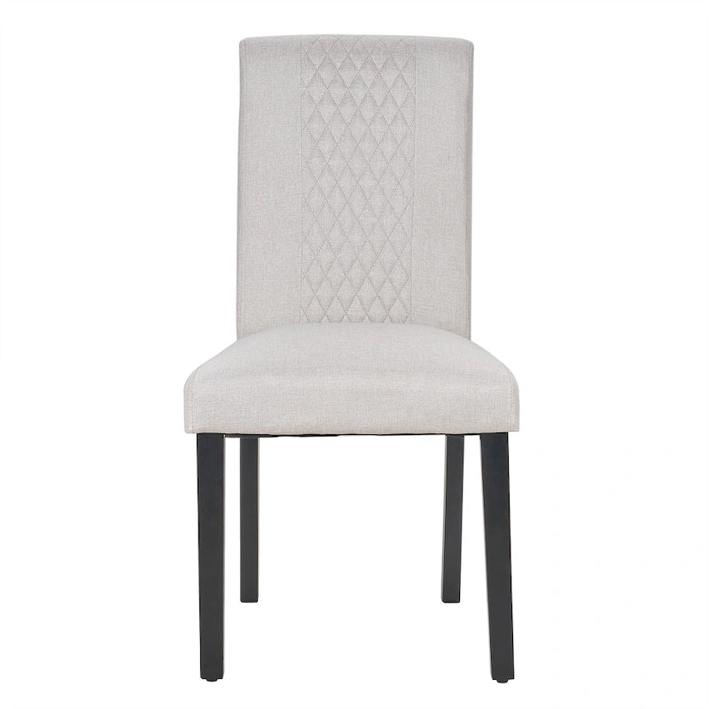 Ensemble de 4 chaises de salle à manger rembourrées Parson Classic, chaises Parson modernes de 37 pouces
