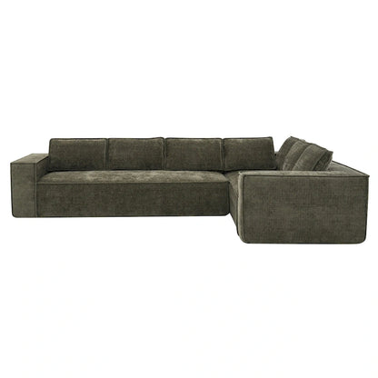 Canapé d'angle modulaire en forme de L, ensemble de canapés Chenille Cloud