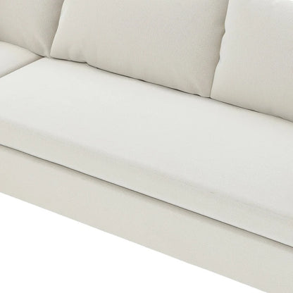 Canapé d'angle modulable, ensemble de canapé réversible en chenille en forme de U