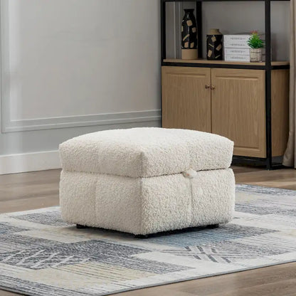 Canapé d'angle 4 places en tissu 87,7 avec pouf amovible, 2 ports USB et 2 coussins lombaires, idéal pour le salon