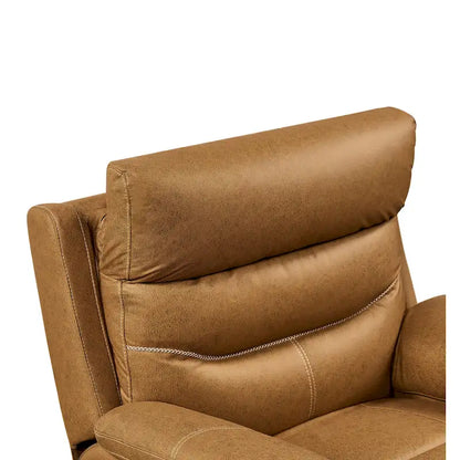 Fauteuil inclinable gris à double moteur avec rotation à 240°, fonction bascule, ports USB et appui-tête réglable