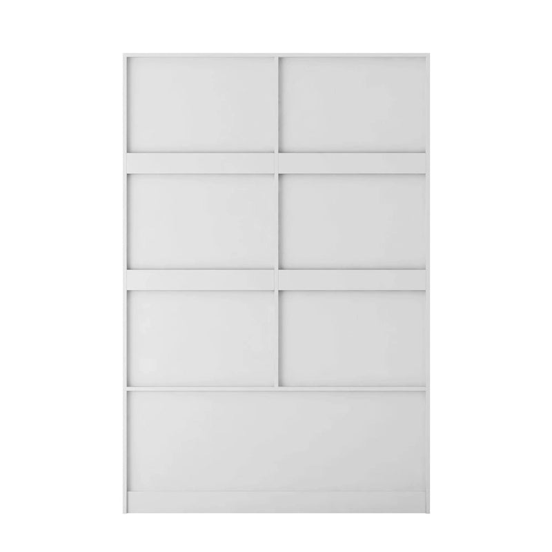 Armoire moderne 47.24 avec penderie, tiroirs et étagères ouvertes pour chambre à coucher