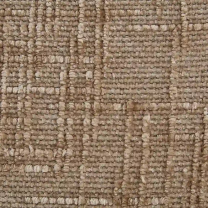 Canapé 76,77 en chenille avec 2 poufs