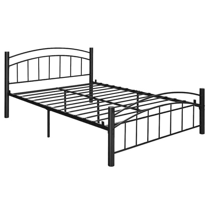 Cadre de lit en métal Costway pour lits simples, doubles et queen, avec matelas plateforme