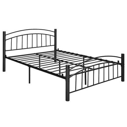 Cadre de lit en métal Costway pour lits simples, doubles et queen, avec matelas plateforme