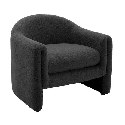 Ensemble de 2 fauteuils d'appoint modernes rembourrés de 32,3 pouces de large