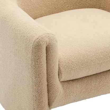 Ensemble de 2 fauteuils d'appoint modernes rembourrés de 32,3 pouces de large