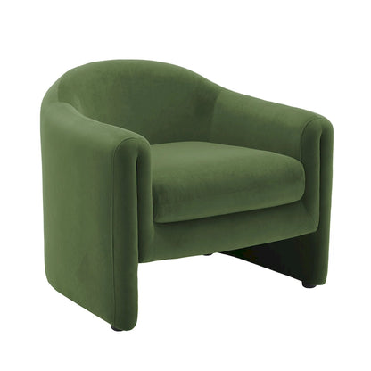 Ensemble de 2 fauteuils d'appoint modernes rembourrés de 32,3 pouces de large