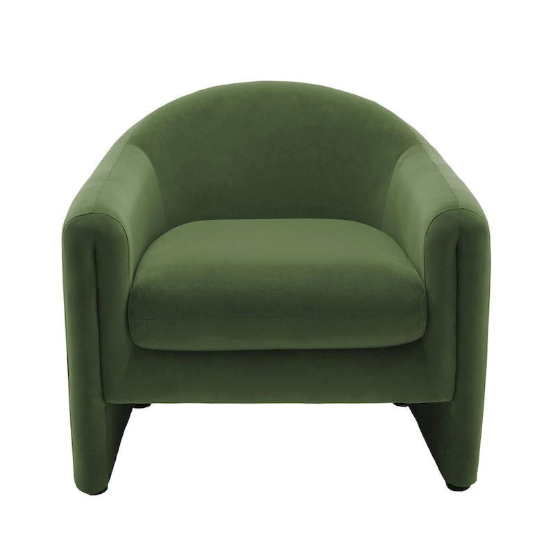 Ensemble de 2 fauteuils d'appoint modernes rembourrés de 32,3 pouces de large