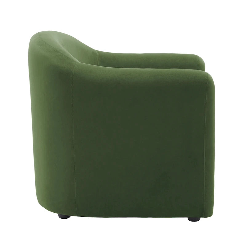 Ensemble de 2 fauteuils d'appoint modernes rembourrés de 32,3 pouces de large
