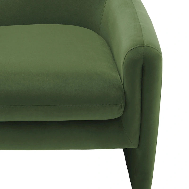 Ensemble de 2 fauteuils d'appoint modernes rembourrés de 32,3 pouces de large