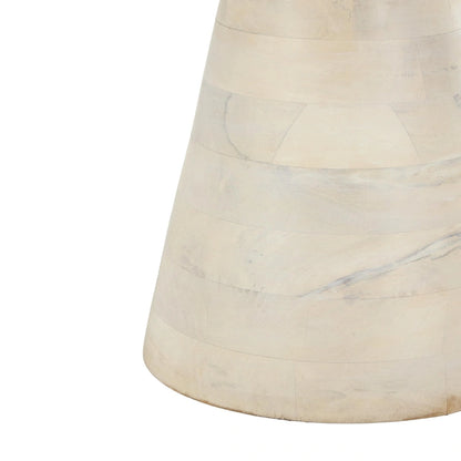 Table d'appoint en bois de manguier - Crème - Roche River Decor