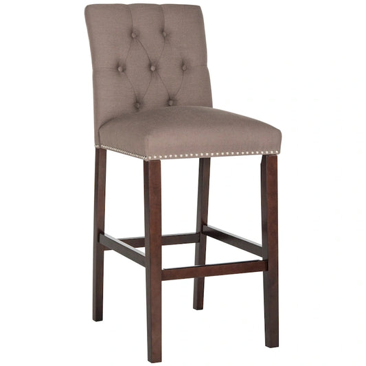 Tabouret de bar SAFAVIEH Jelka 80 cm (lot de 2) - 48 x 51 x 112 cm - 48 cm L x 58 cm P x 112 cm H