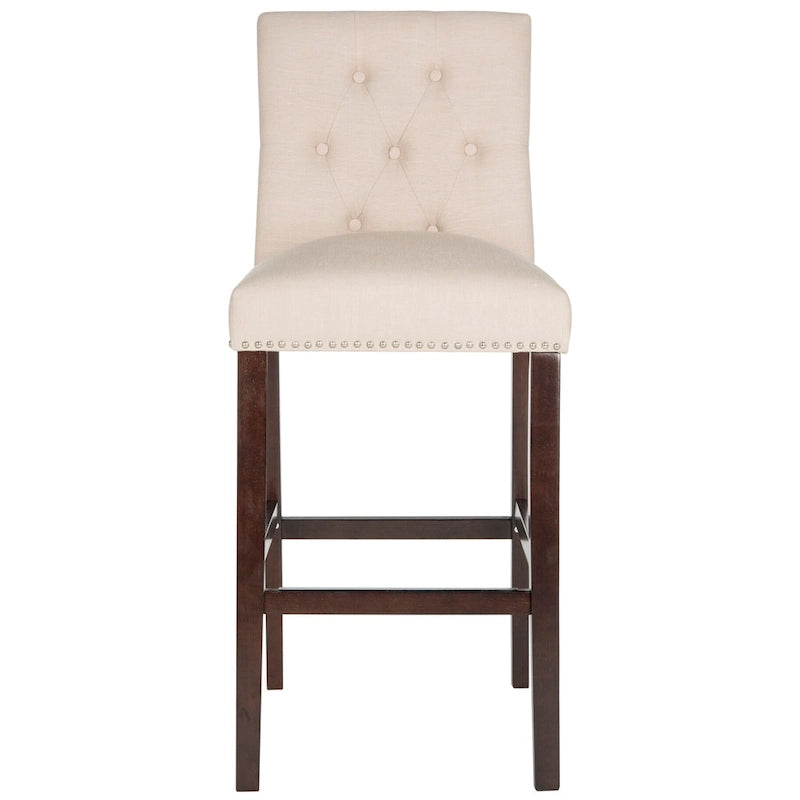 Tabouret de bar SAFAVIEH Jelka 80 cm (lot de 2) - 48 x 51 x 112 cm - 48 cm L x 58 cm P x 112 cm H