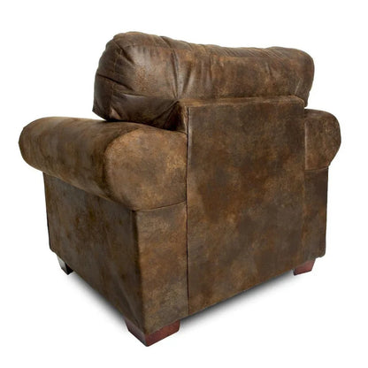 Fauteuil Wild Horses, modèle 8501-00-40, avec repose-pieds assorti, de la collection American Furniture Classics.