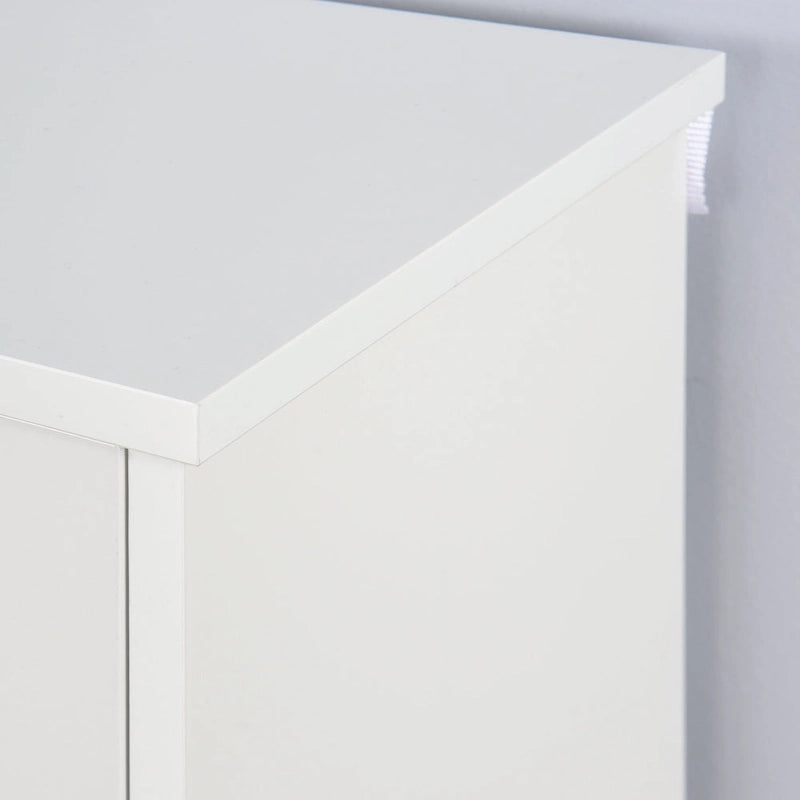 Meuble à chaussures en bois à 3 portes rabattables - 9,45 x 20,94 x 43,11