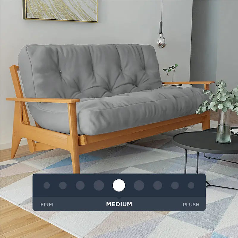 Matelas futon Loosh Home 8 en mousse à mémoire de forme et gel, format standard