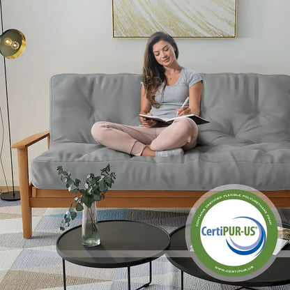 Matelas futon Loosh Home 8 en mousse à mémoire de forme et gel, format standard