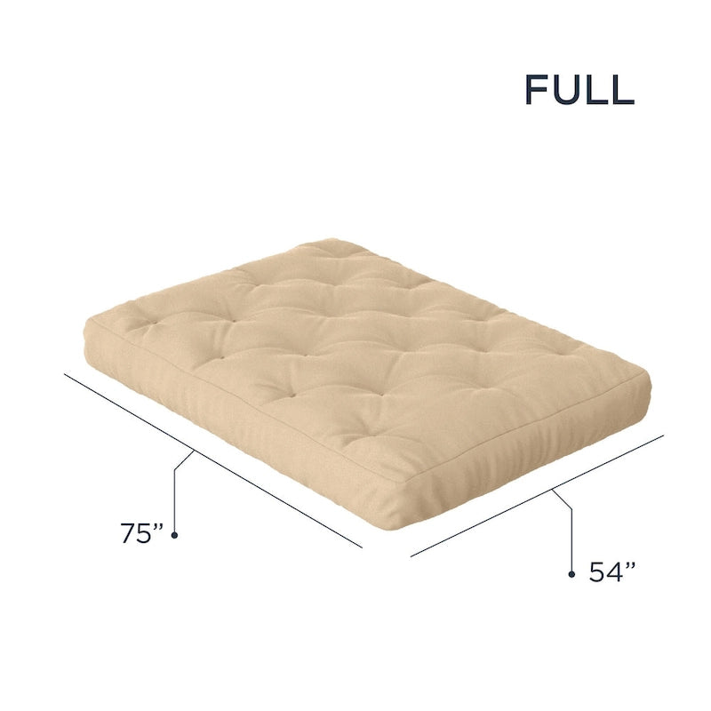 Matelas futon Loosh Home 8 en mousse à mémoire de forme et gel, format standard
