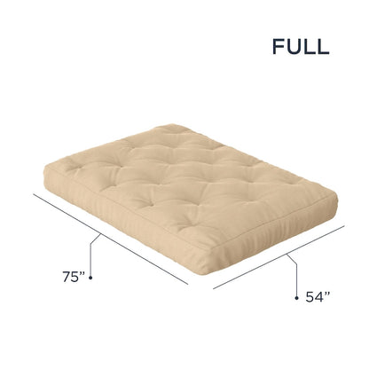 Matelas futon Loosh Home 8 en mousse à mémoire de forme et gel, format standard