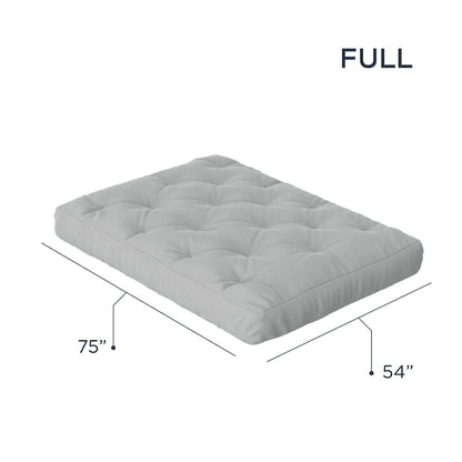 Matelas futon Loosh Home 8 en mousse à mémoire de forme et gel, format standard