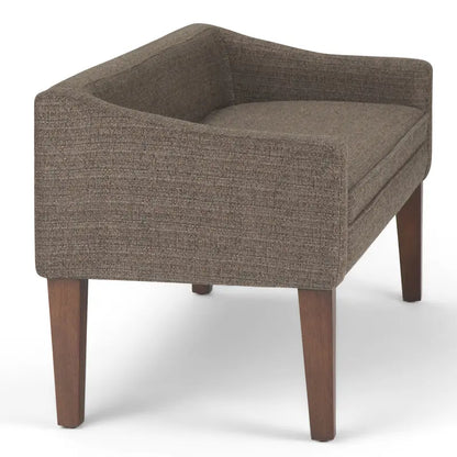 Banc rembourré contemporain WYNDENHALL Layla de 127 cm de large - 127 x 56 x 60 cm