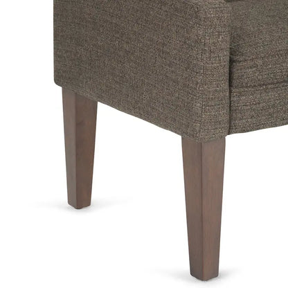 Banc rembourré contemporain WYNDENHALL Layla de 127 cm de large - 127 x 56 x 60 cm