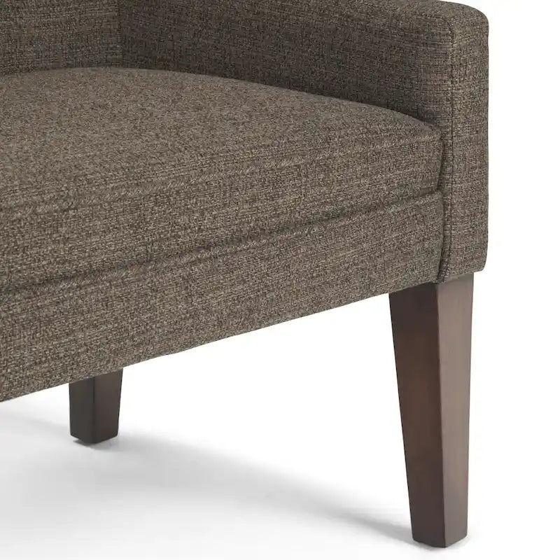 Banc rembourré contemporain WYNDENHALL Layla de 127 cm de large - 127 x 56 x 60 cm