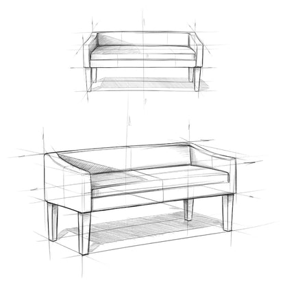 Banc rembourré contemporain WYNDENHALL Layla de 127 cm de large - 127 x 56 x 60 cm