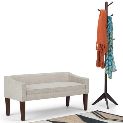 Banc rembourré contemporain WYNDENHALL Layla de 127 cm de large - 127 x 56 x 60 cm