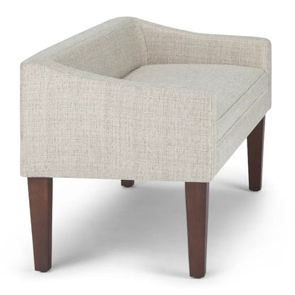 Banc rembourré contemporain WYNDENHALL Layla de 127 cm de large - 127 x 56 x 60 cm