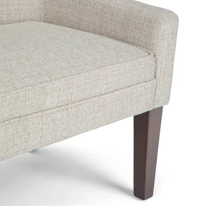 Banc rembourré contemporain WYNDENHALL Layla de 127 cm de large - 127 x 56 x 60 cm