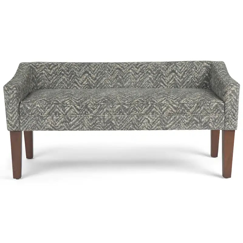 Banc rembourré contemporain WYNDENHALL Layla de 127 cm de large - 127 x 56 x 60 cm