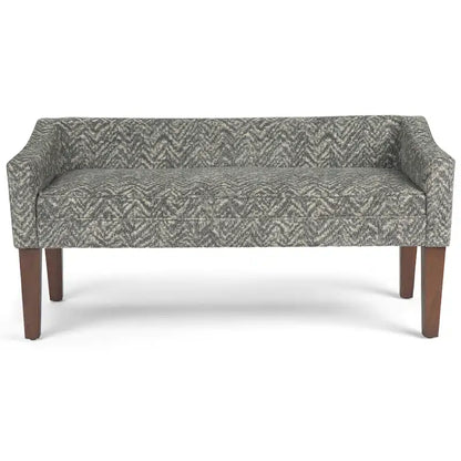 Banc rembourré contemporain WYNDENHALL Layla de 127 cm de large - 127 x 56 x 60 cm