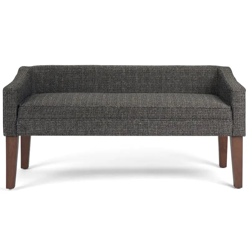 Banc rembourré contemporain WYNDENHALL Layla de 127 cm de large - 127 x 56 x 60 cm