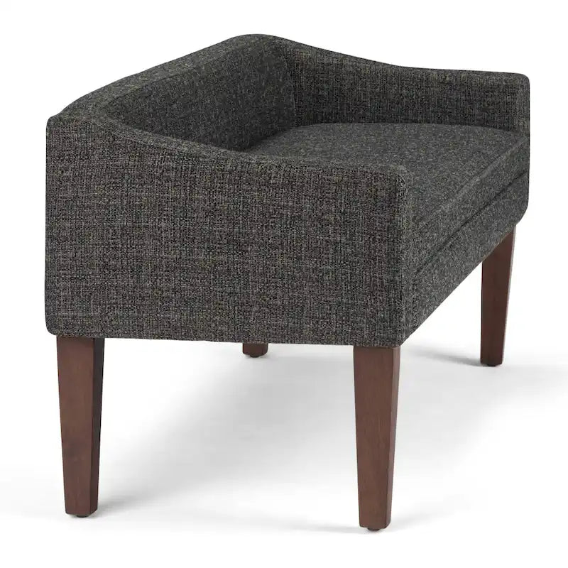 Banc rembourré contemporain WYNDENHALL Layla de 127 cm de large - 127 x 56 x 60 cm