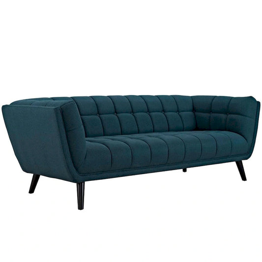 Ensemble canapé et fauteuil 2 pièces en tissu rembourré Bestow