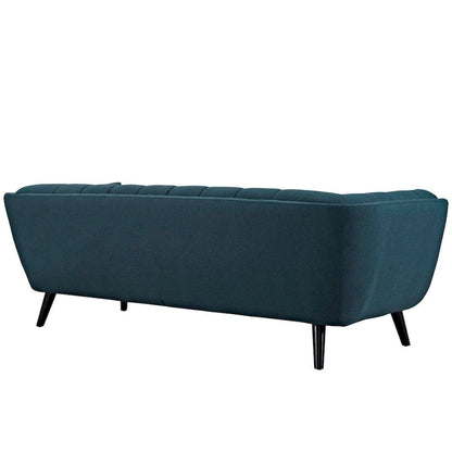 Ensemble canapé et fauteuil 2 pièces en tissu rembourré Bestow